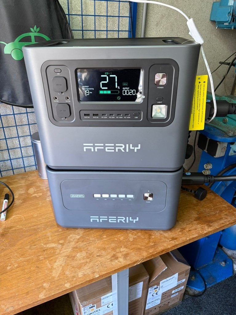 2800W Powerstation 4096Wh Aferiy P280 OFFGRID Thuisbatterij, Ophalen, Nieuw