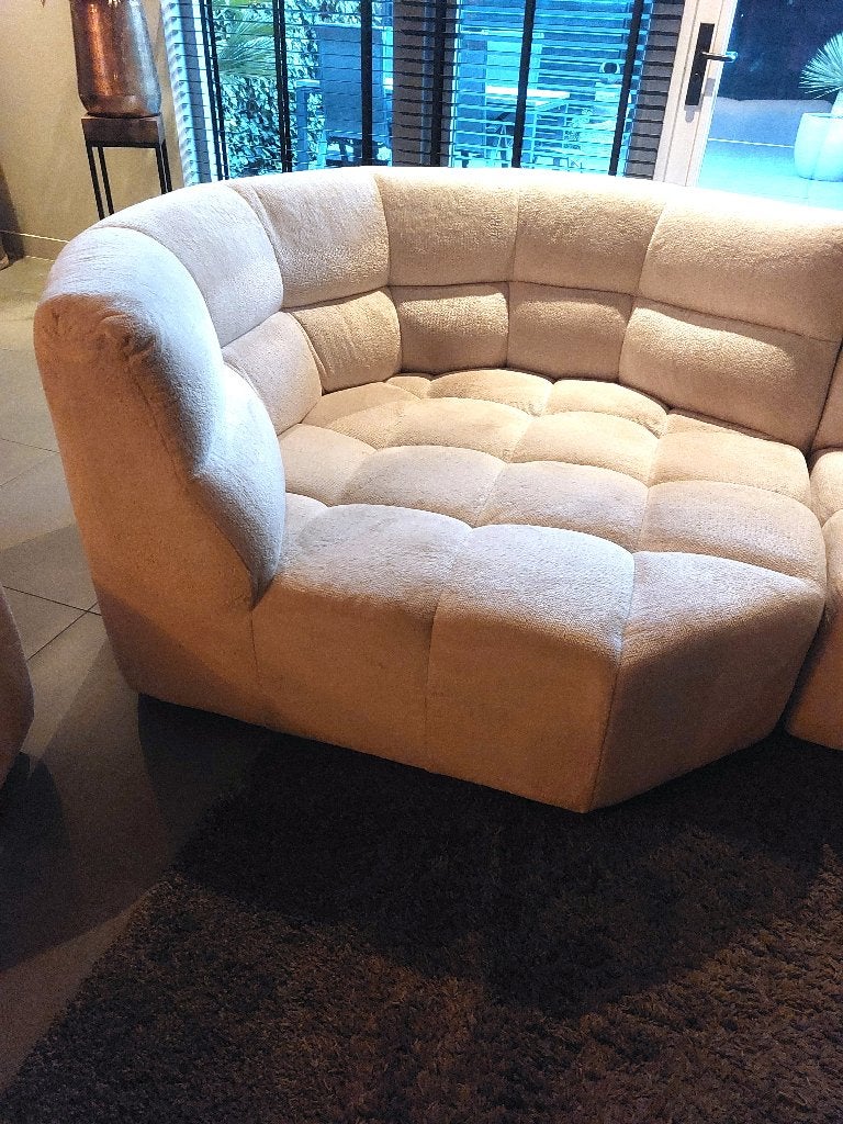 Cantonada hoekbank element XL rond, Huis en Inrichting, Ophalen, Zo goed als nieuw, Stof