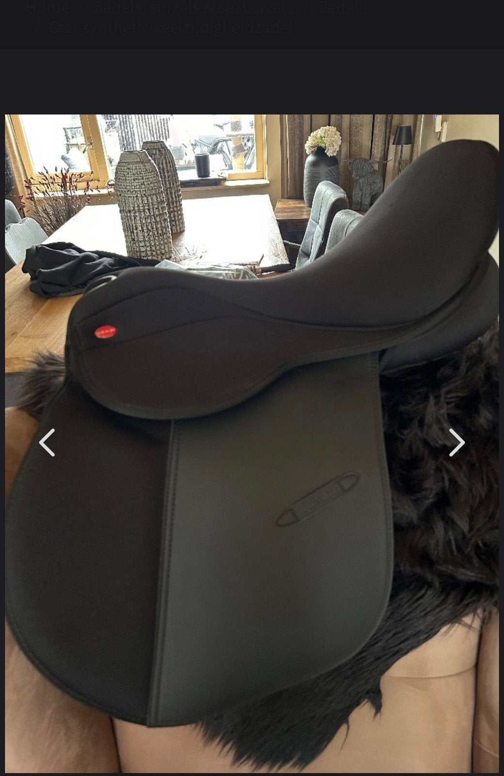 Waldhausen veelzijdigheidszadel, Dieren en Toebehoren, Paarden en Pony's | Zadels, Ophalen, L (17.5 inch), Zo goed als nieuw, Middel