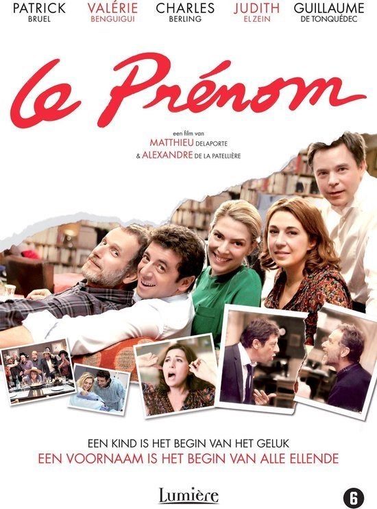 DVD Le Prénom (met Charles Berling, Patrick Bruel etc), Gebruikt, Nederlands, Overige genres, Ophalen of Verzenden