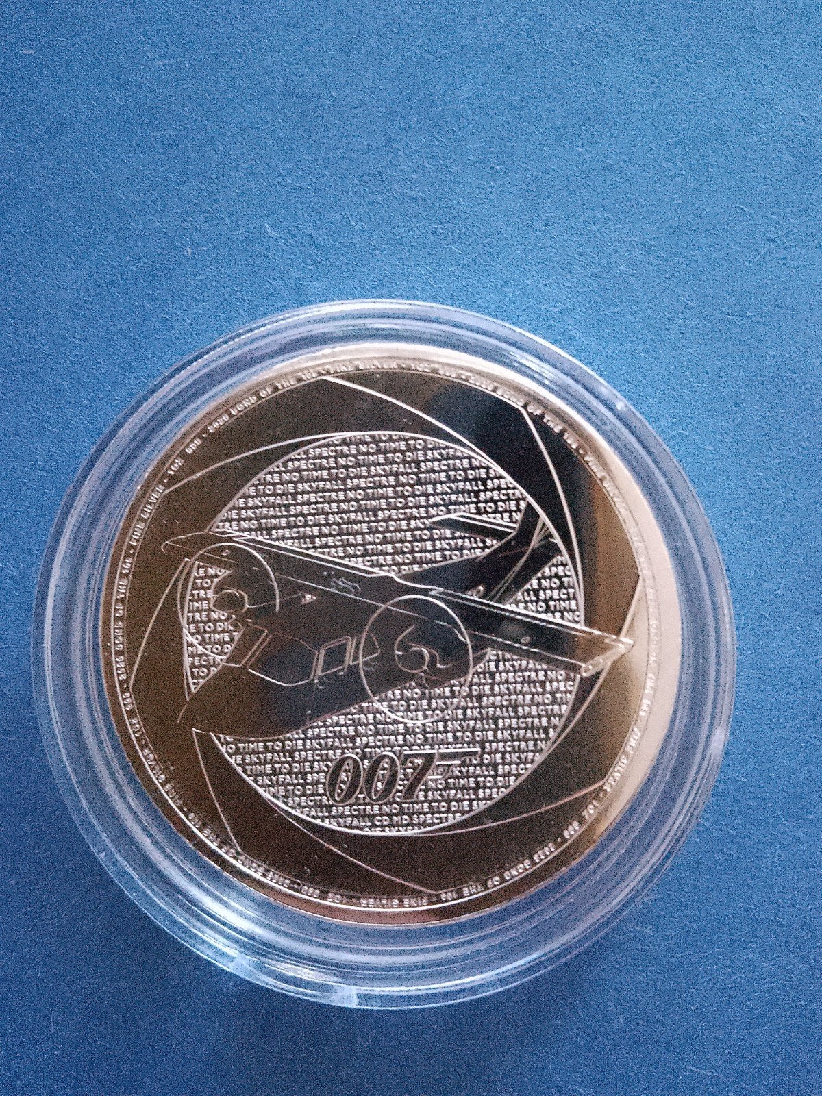 James bond snow plane spectre 2026 1 oz zilver, Ophalen of Verzenden, Zilver