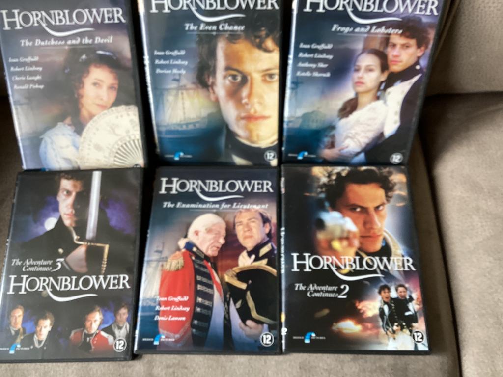 6 delige dvd serie Hornblower, Vanaf 12 jaar, Ophalen of Verzenden, Zo goed als nieuw, Actie en Avontuur