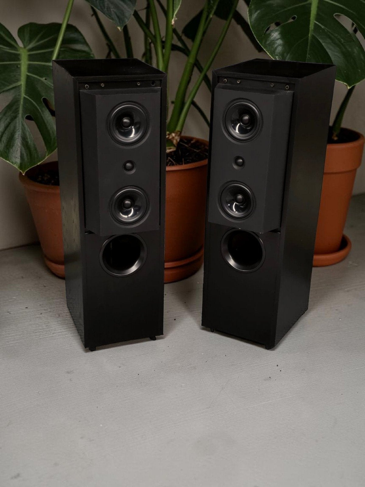 KEF Reference 104.2 nieuwe ferro fluid en foamringen, Audio, Tv en Foto, Luidsprekers, Ophalen, 120 watt of meer, Front, Rear of Stereo speakers