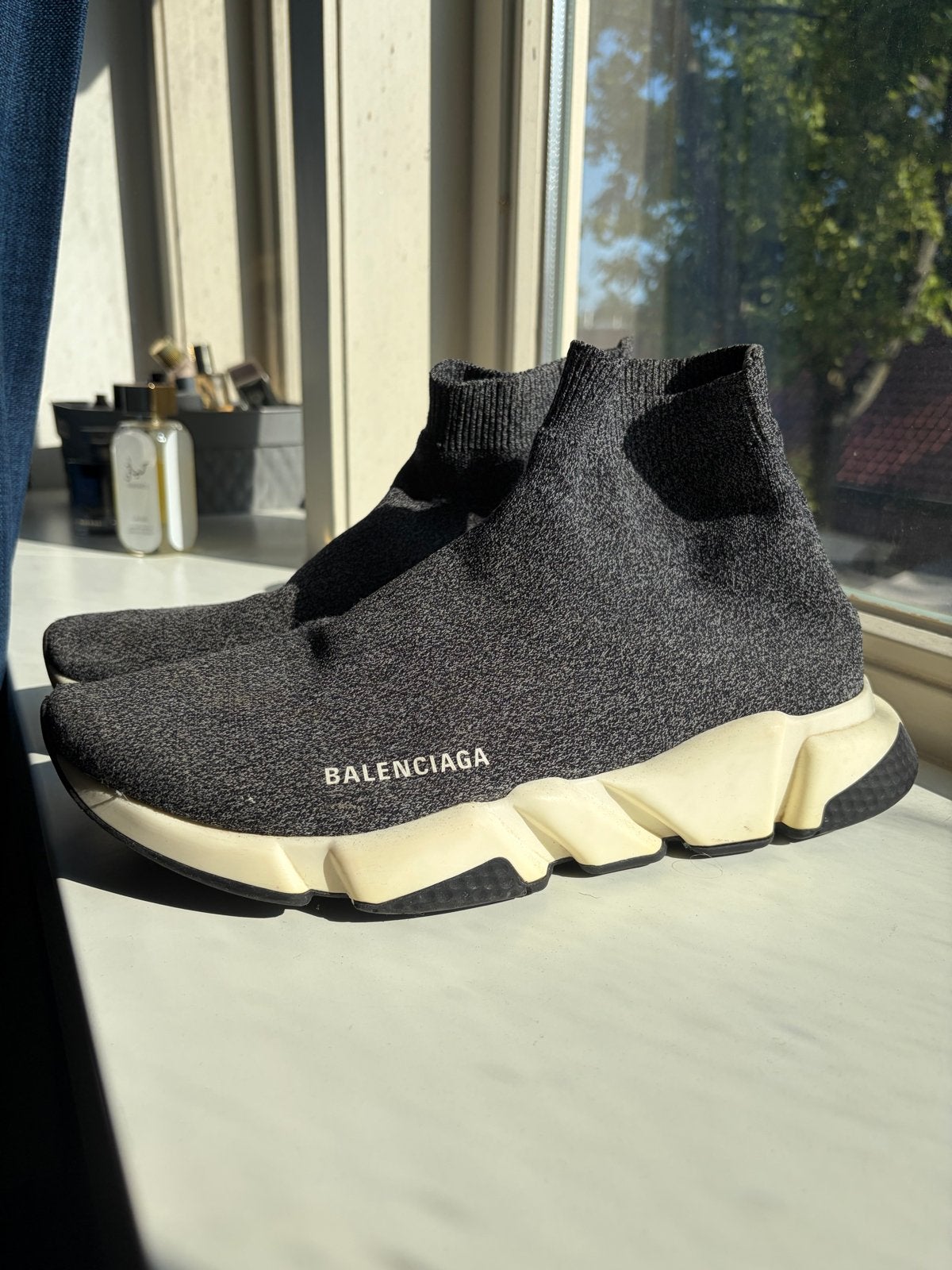 Originele Balenciaga Runner sneakers - Maat 45, Ophalen, Gedragen, Zwart, Sneakers of Gympen
