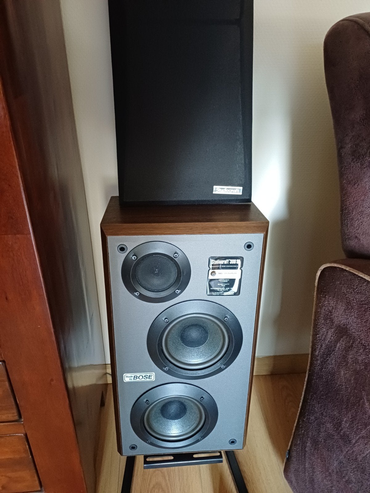 Bose Acoustimass 300 ST speakerset - Vintage geluid, Ophalen, Stereo speakers, Gebruikt, Bose
