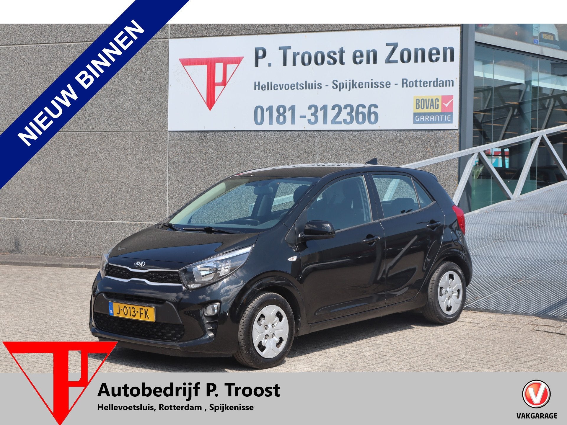 Kia Picanto 1.0 MPi ComfortPlusLine Nederlandse auto! Achter, Auto's, Voorwielaandrijving, 12 maanden, Stof, Gebruikt