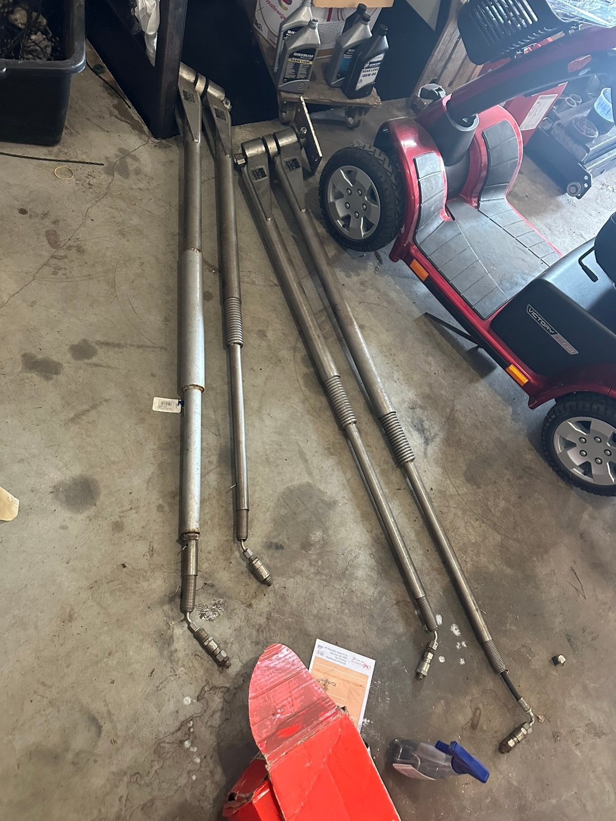 Hogedruk Arm 4 stuks, Auto-onderdelen, Sidebars, Ophalen, Nieuw