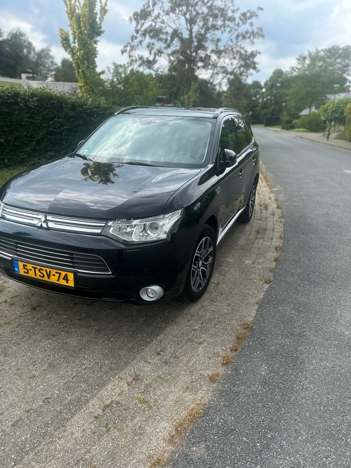 Mitsubishi Outlander 2.0  Phev Instyle +, Auto's, 1998 cc, Outlander, 4 cilinders, Zwart