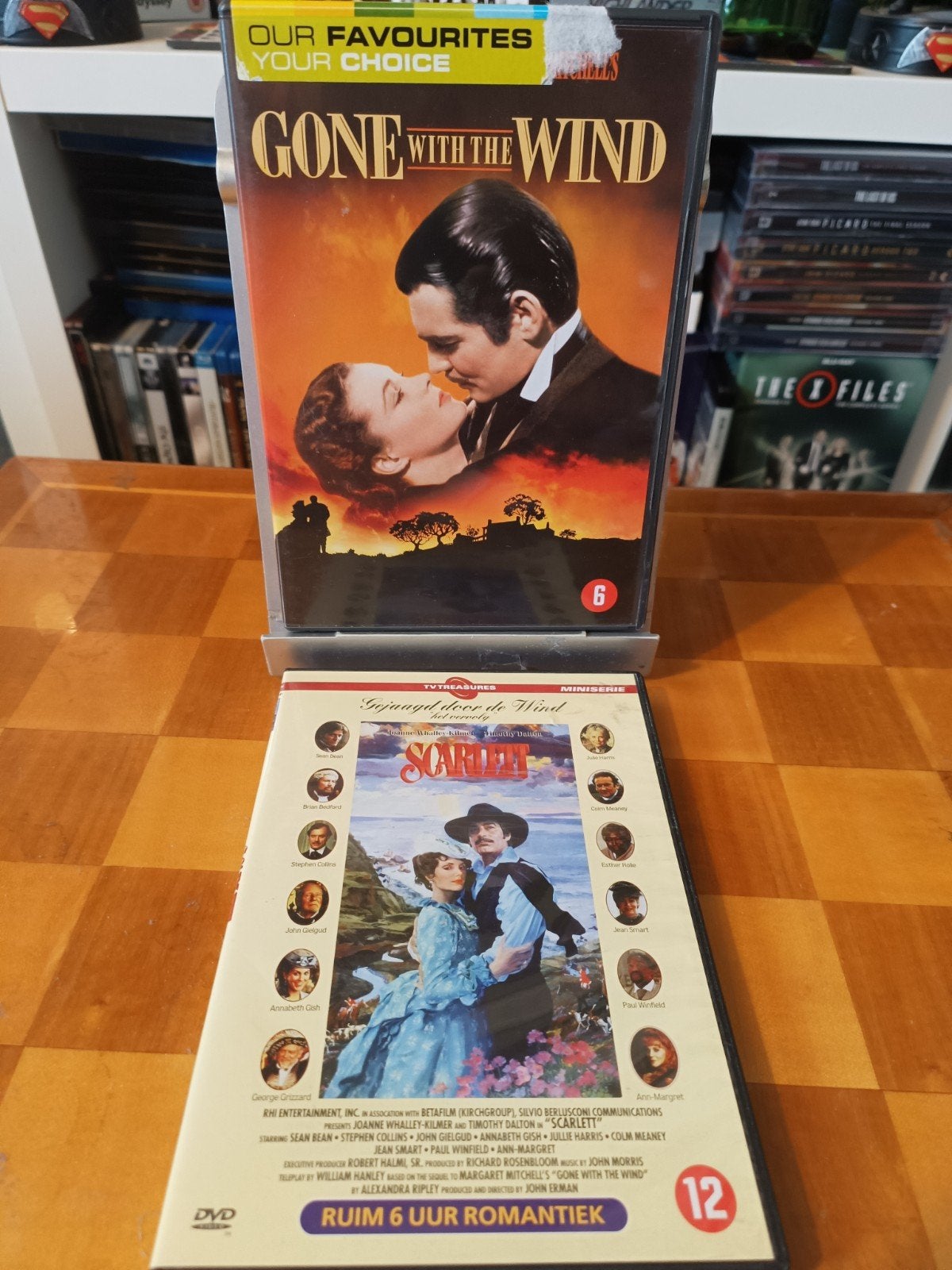 Gone With the Wind & Scarlett Dvd set NL, Engels, Nederlands, Drama, Ophalen of Verzenden