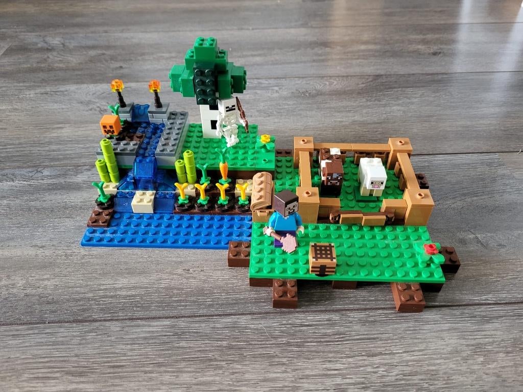 LEGO Minecraft The Farm - 21114 COMPLEET, Ophalen, Zo goed als nieuw, Complete set, Lego