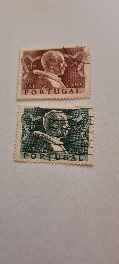 7972 portugal paus pius XII 1951, Postzegels en Munten, Verzenden, Portugal