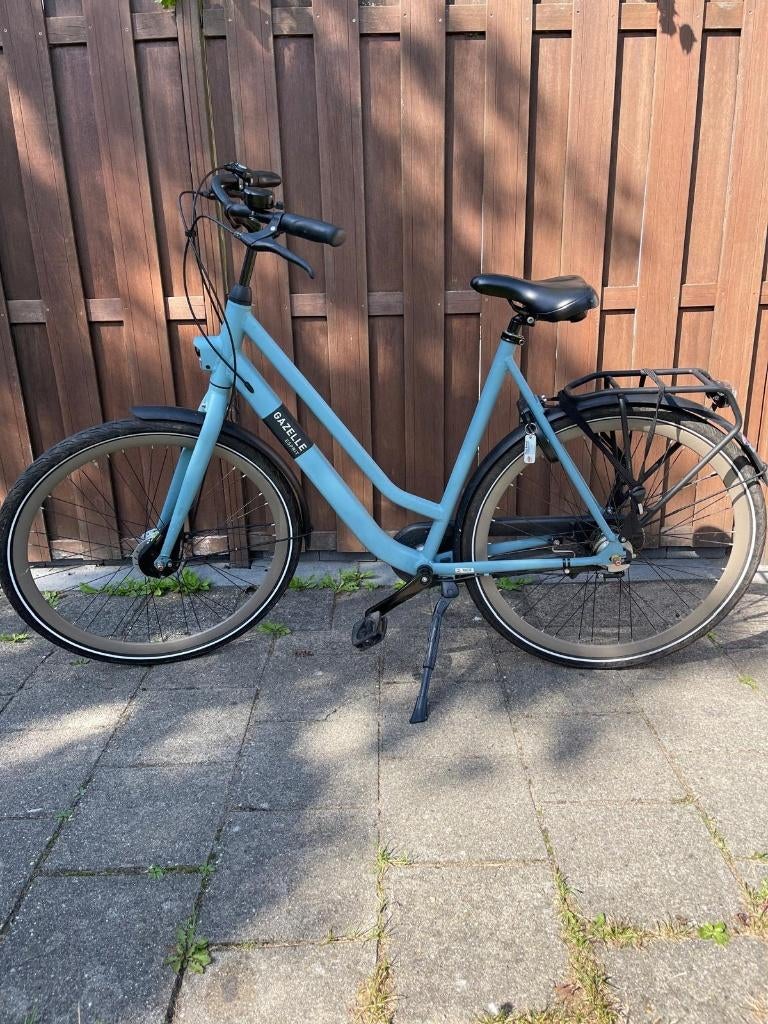 Gazelle Esprit damesfiets blauw, Fietsen en Brommers, Fietsen | Dames | Damesfietsen, Ophalen, Versnellingen, 56 cm of meer, Zo goed als nieuw