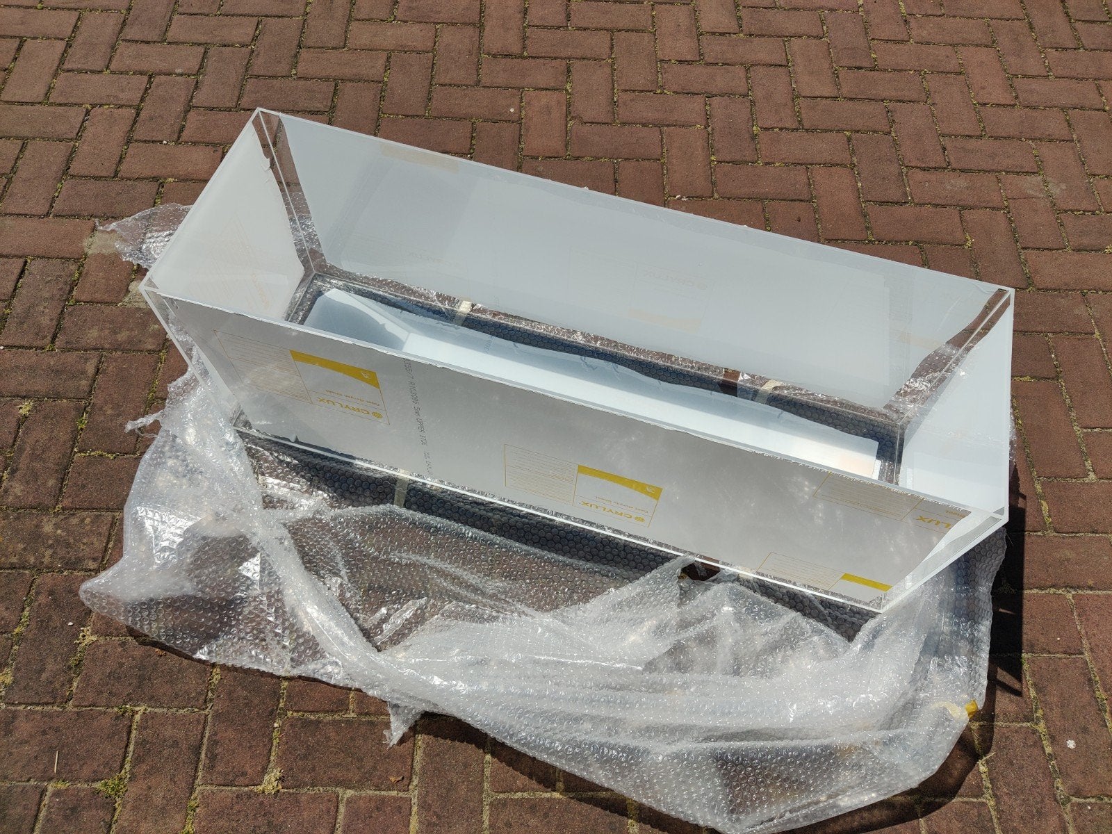 Aquarium/ terrarium bak, Dieren en Toebehoren, Vissen | Aquaria en Toebehoren, Ophalen, Nieuw, Leeg aquarium