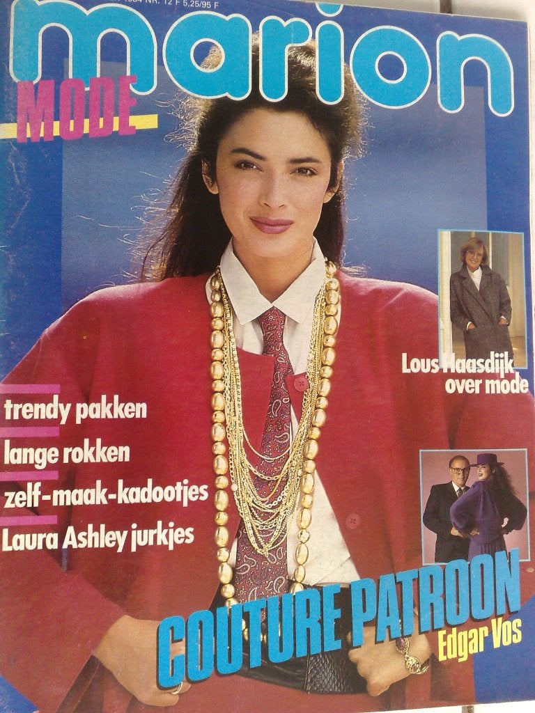 Marion zelfmaakmode december nr. 12 / 1984, Hobby en Vrije tijd, Kledingpatronen, Verzenden, Gebruikt, Vrouw, Marion