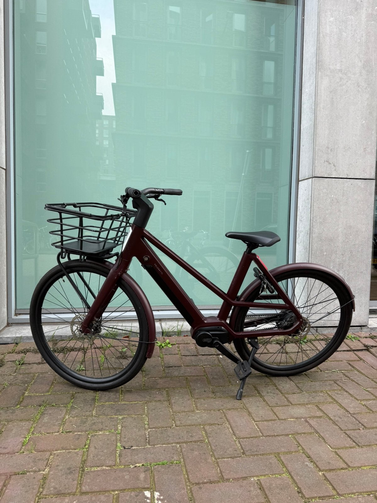 Veloretti Ivy Two Pro – Ruby Red, Fietsen en Brommers, Minder dan 10 versnellingen, Gebruikt, 50 tot 53 cm, Ophalen