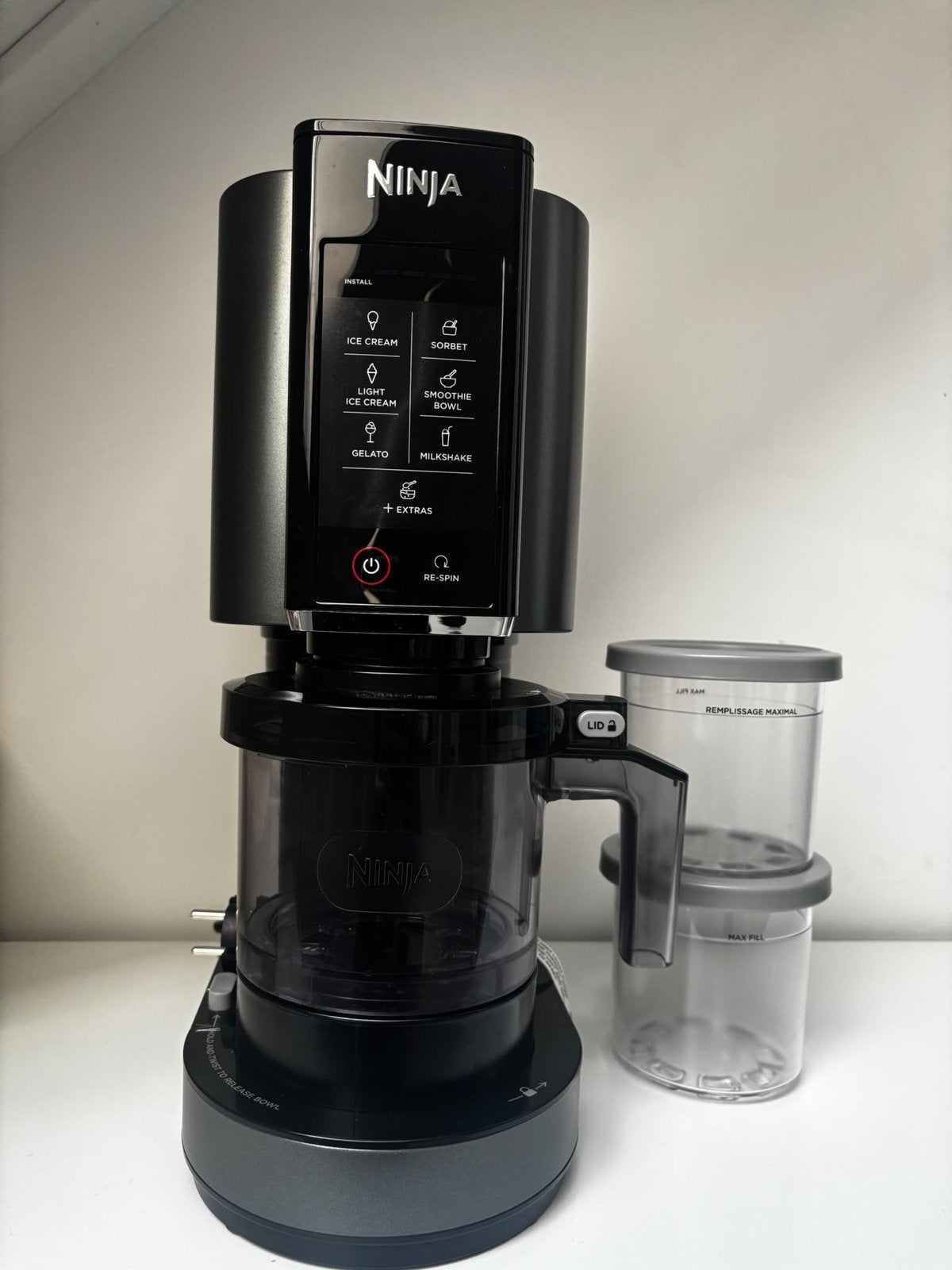 Ninja Creami NC300EU IJsmachine - Zo goed als nieuw, Witgoed en Apparatuur, 1 tot 2 liter, 3 snelheden of meer, Ophalen of Verzenden