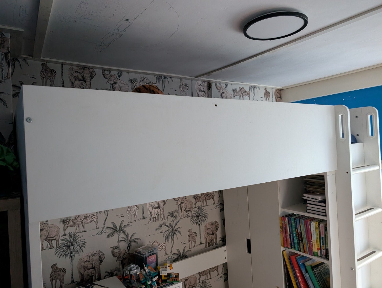 Leuke ikea hoogslaper, Huis en Inrichting, Slaapkamer | Stapelbedden en Hoogslapers, Ophalen, Gebruikt, Hoogslaper, Eenpersoons