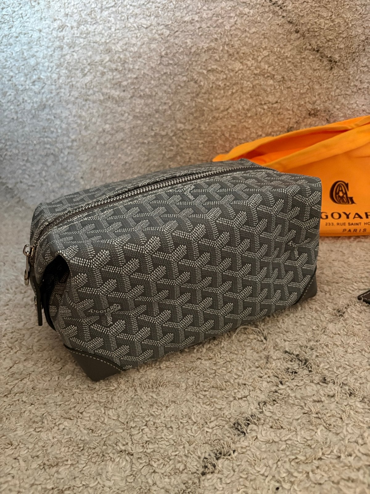 Goyard toilettas - Nieuw (nep), Verzenden, Nieuw, Grijs, Heer of Dame