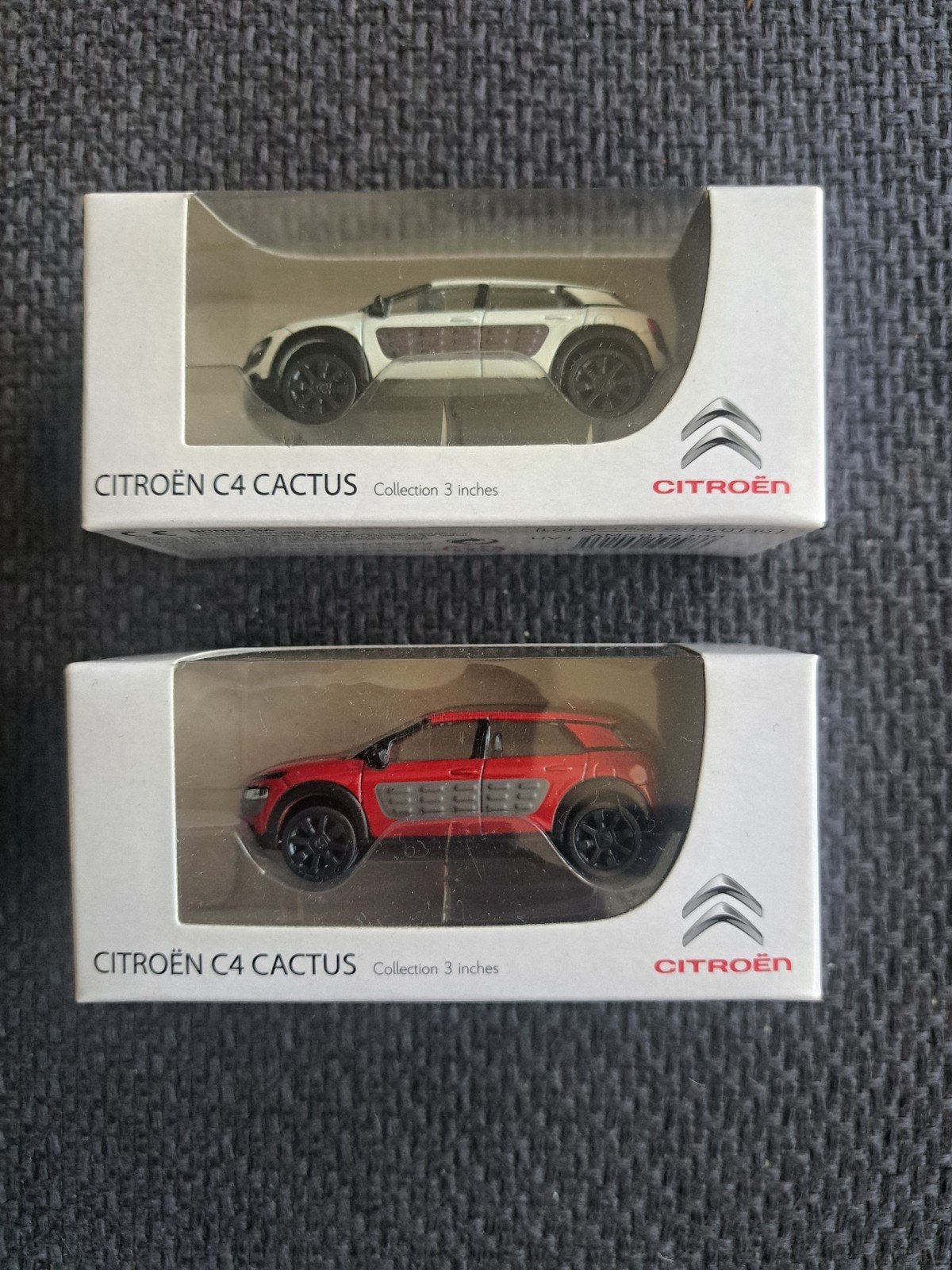 Norev modellen 2x citroen c4 cactus, N.n, Auto, Frankrijk, Norev