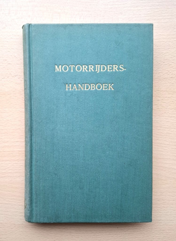 Motorrijders Handboek uit 1950 - voor de verzamelaar, Verzenden, Gebruikt, Motoren