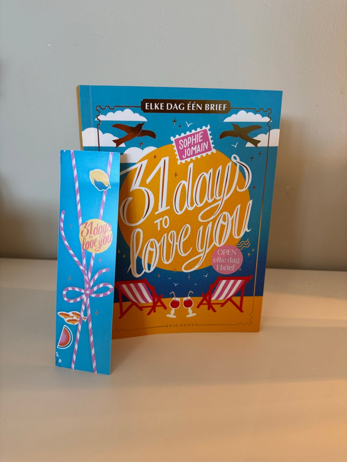 31 Days to Love You - Sophie Jomain (Liefdesbrievenboek), Ophalen of Verzenden, Nieuw, Nederland