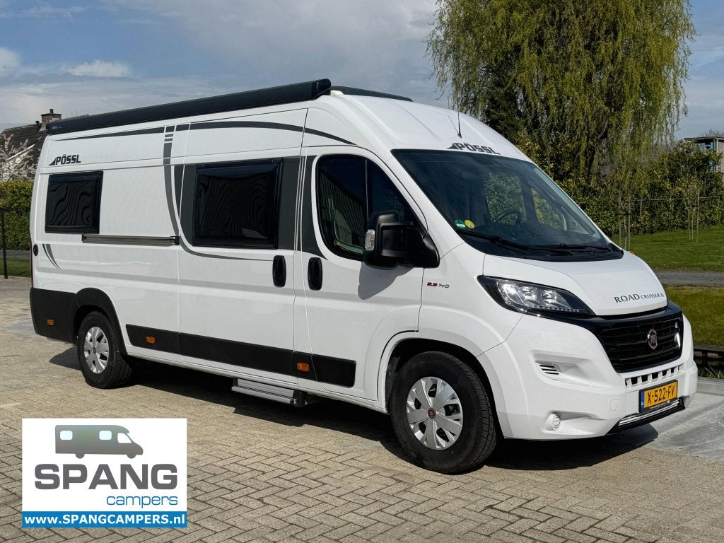 Pössl Roadcruiser 640 2020 Lengte bedden 140 pk, Caravans en Kamperen, Ringverwarming, Fiat, Pössl, Bedrijf