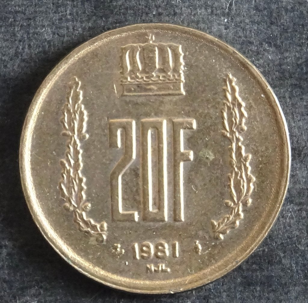 Munten Luxemburg, Postzegels en Munten, Ophalen of Verzenden, Overige landen