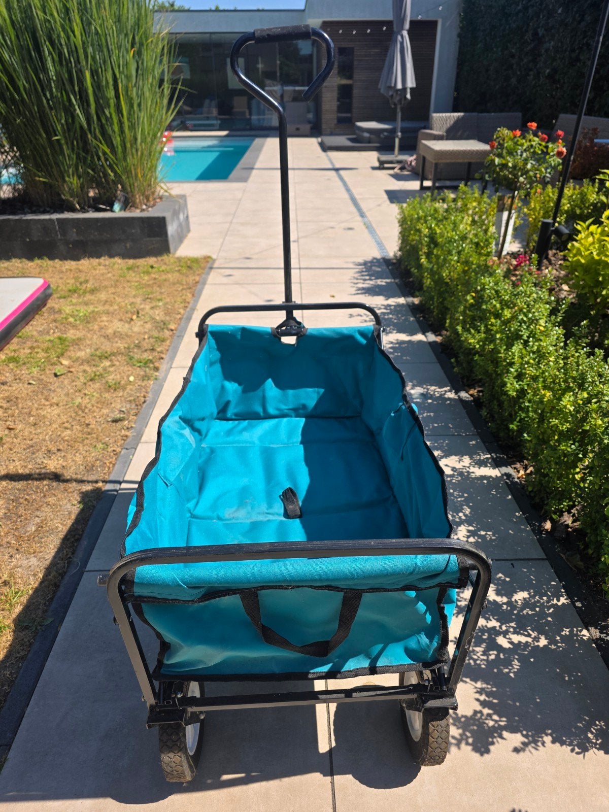 Opvouwbare bolderkar - Ideaal voor strand of tuin, Caravans en Kamperen, Bolderkarren, Ophalen, Opvouwbaar, Gebruikt
