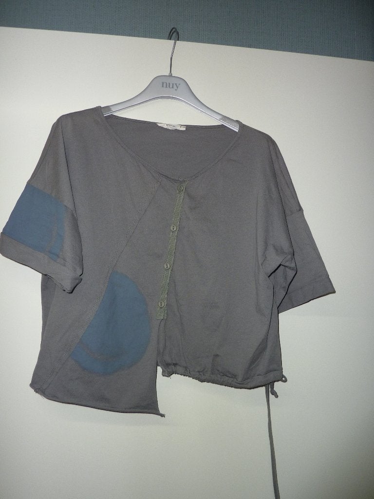 Luukaa grijs apart vestje, Kleding | Dames, Ophalen of Verzenden, Nieuw, Maat 46/48 (XL) of groter, Grijs
