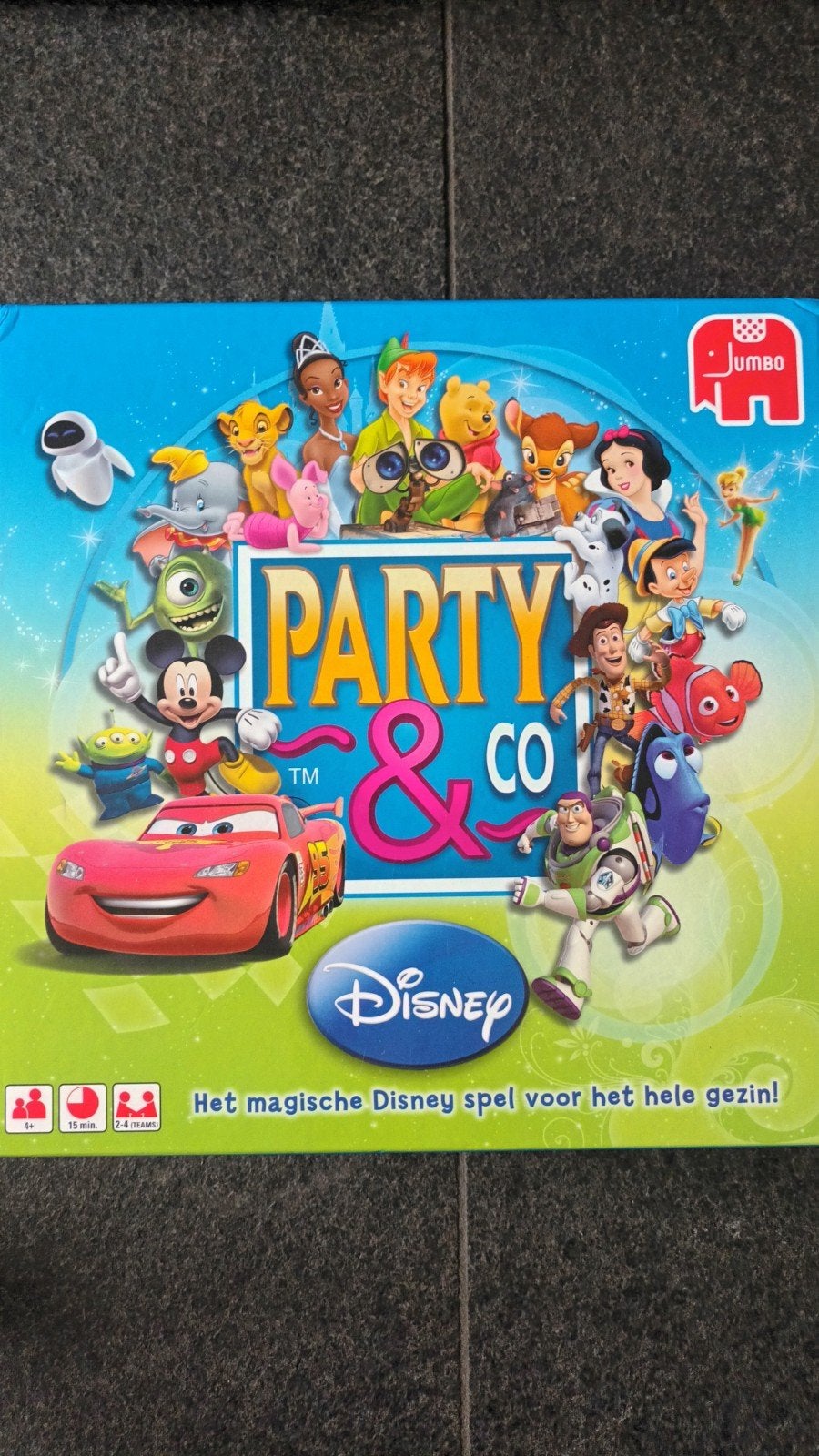 Party & Co Disney bordspel, Drie of vier spelers, Ophalen of Verzenden, Gebruikt, Jumbo