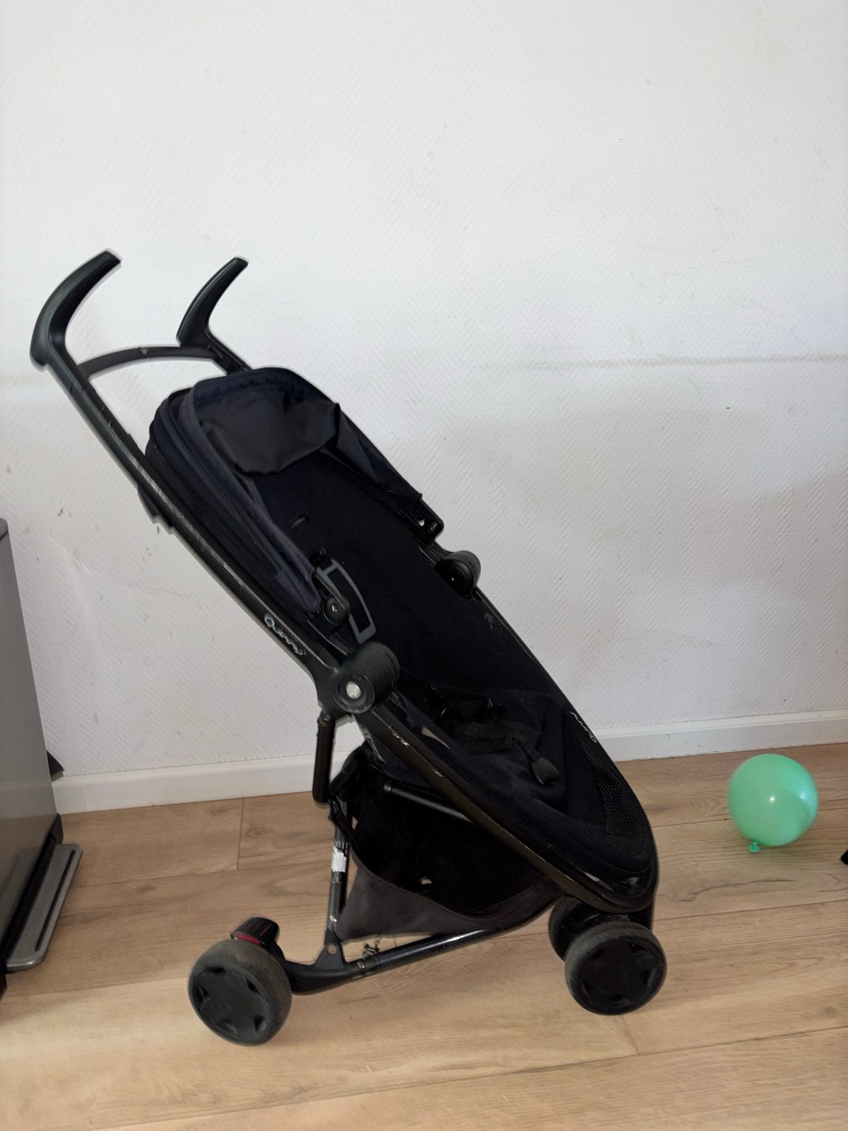 Quinny Zapp Flex (Black on Black), Ophalen, Gebruikt, Quinny, Verstelbare rugleuning