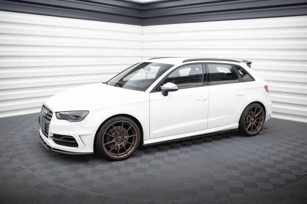 Voorlip sideskirts diffuser spoiler - S3 Sportback 13-16, Ophalen of Verzenden