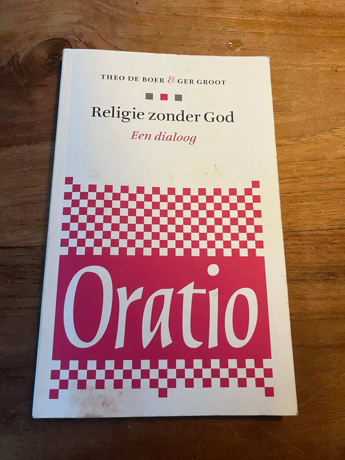 Oratio: Religie zonder God - Een dialoog, Boeken, Ophalen of Verzenden, Gelezen, Spiritualiteit algemeen, Achtergrond en Informatie