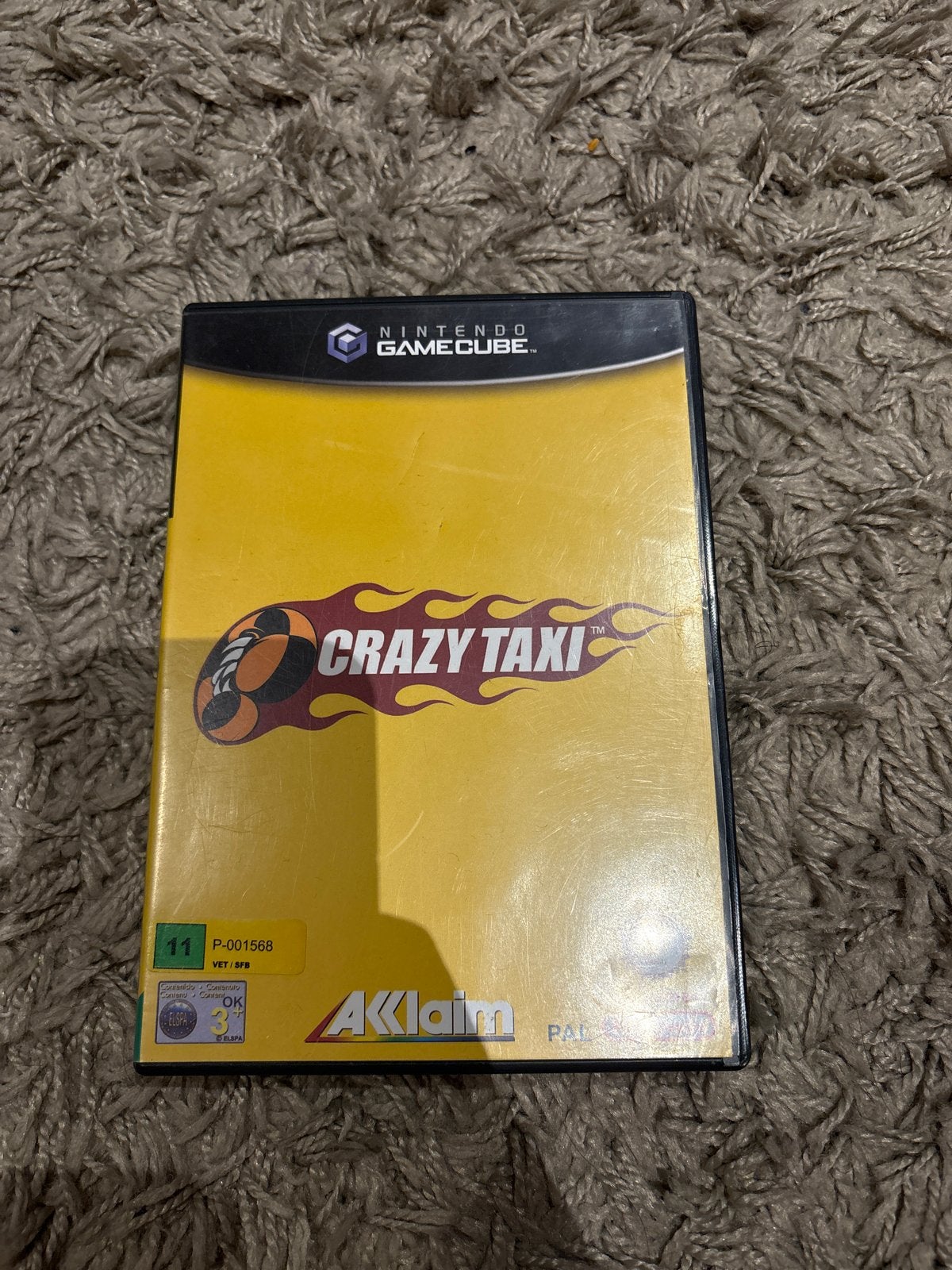 Crazy Taxi voor Nintendo GameCube, Spelcomputers en Games, Gebruikt, Verzenden, 1 speler, Racen en Vliegen