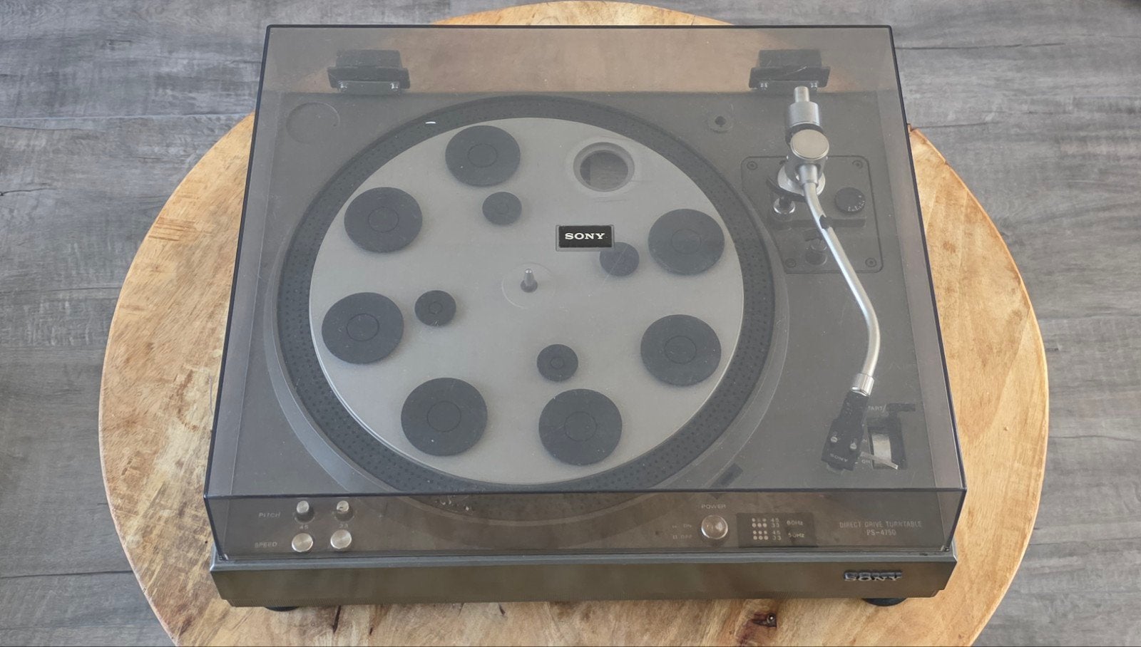Sony PS-4750 Direct Drive Platenspeler, Ophalen of Verzenden, Gebruikt, Platenspeler, Sony