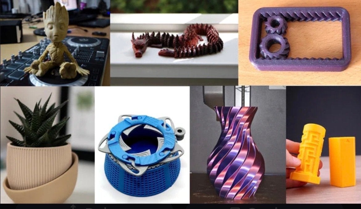 3D Prints op aanvraag - Diverse objecten en ontwerpen, Ophalen of Verzenden, Nieuw, Filament