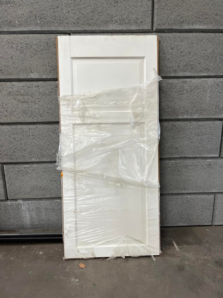 Witte binnendeur 201,5x88 cm - in verpakking, Ophalen, Gebruikt, 80 tot 100 cm, Binnendeur