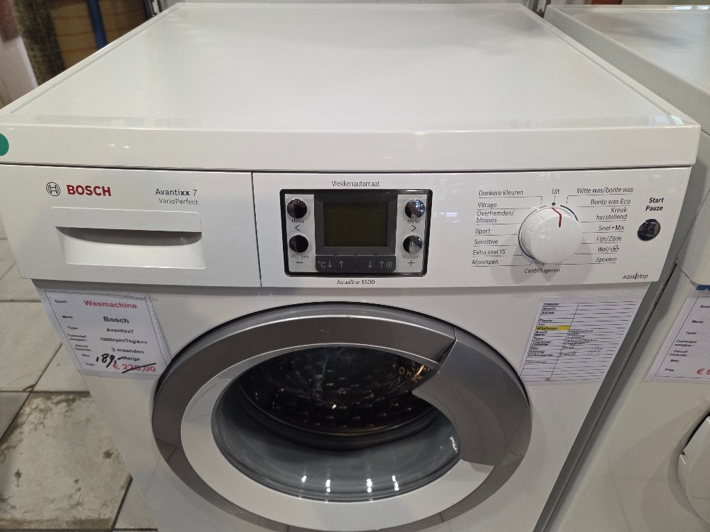 wasmachine - Bosch - 7kg - A++ - AFGEPRIJSD!, Witgoed en Apparatuur, Wasmachines, Duitsland, Nl-infocentrum-bosch@bshg.com, Refurbished