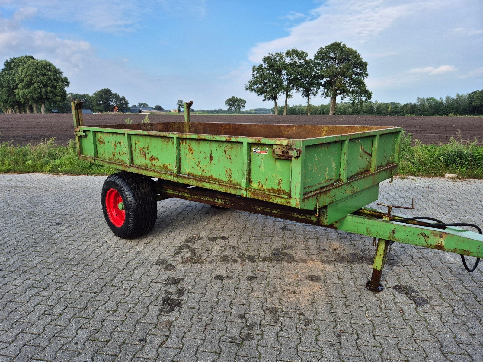 2 kiepers kippers, Ophalen, Transport
