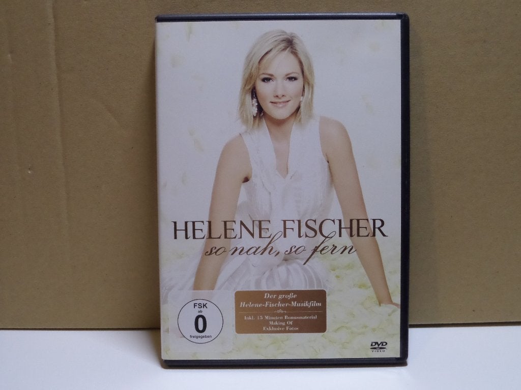 DVD. Helene Fischer - so nah, so fern, Ophalen, Alle leeftijden, Zo goed als nieuw, Inclusief boekje
