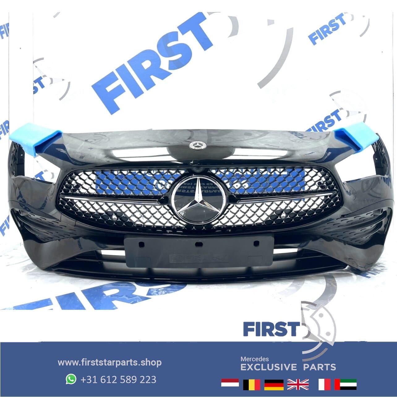 2024 W177 FACELIFT BUMPER AMG A1778859105 VOORBUMPER COMPLEE, Gebruikt, -, Voor, Ophalen of Verzenden