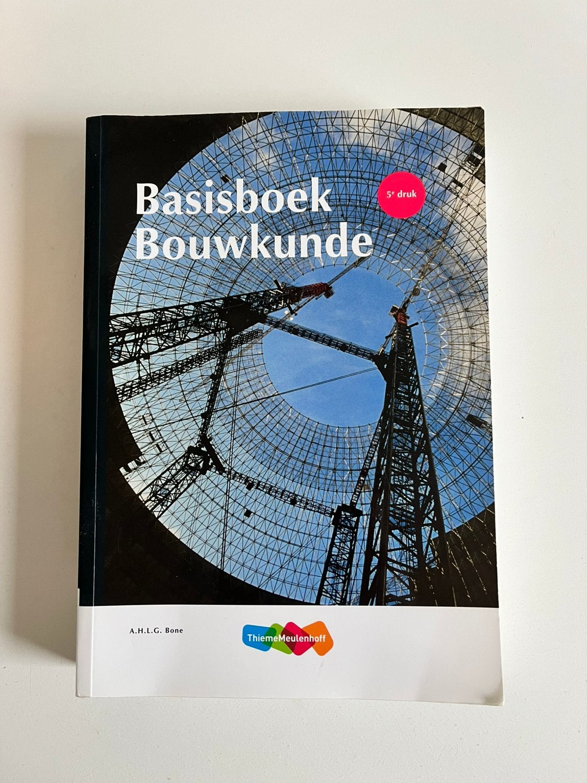 Basisboek Bouwkunde 5e editie, Boeken, Ophalen of Verzenden, Zo goed als nieuw, Bouwkunde