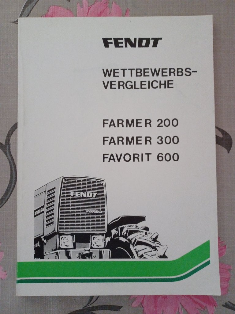 Vergelijking Fendt Farmer 200, Farmer 300 en Favorit 600, Ophalen of Verzenden, Gelezen, Tractor en Landbouw