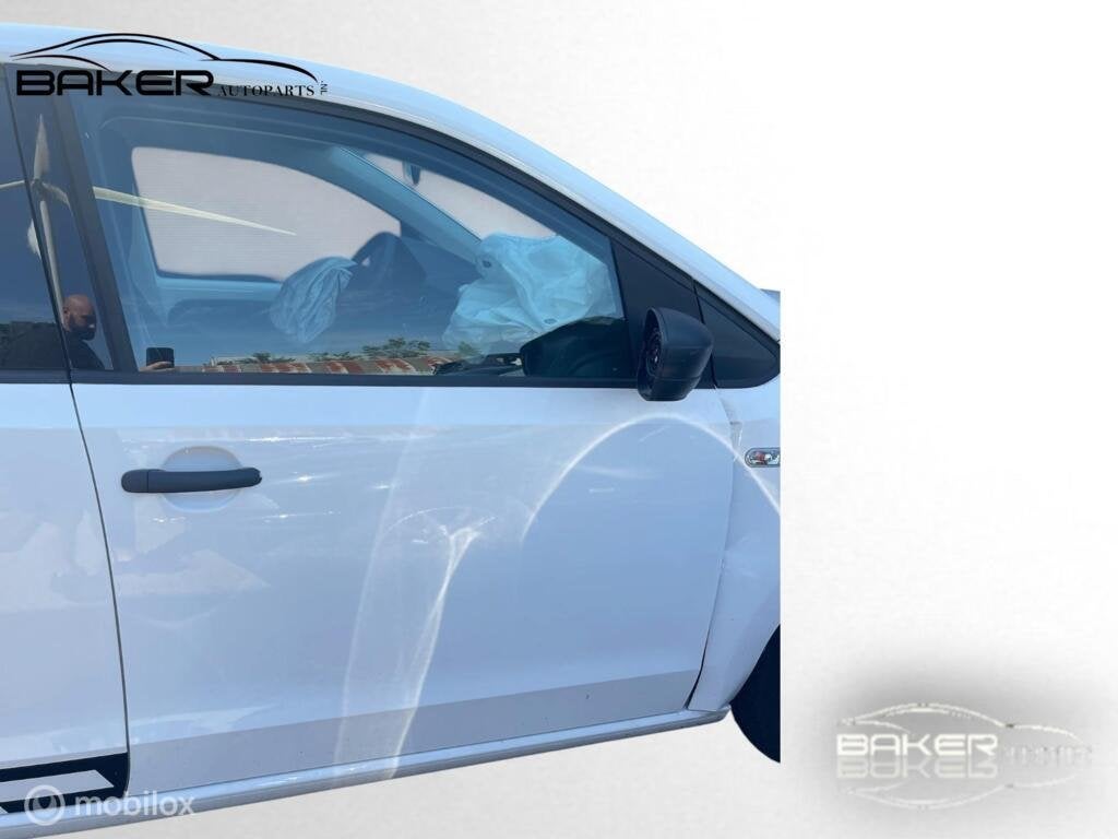 Portier rechtsvoor LB9A Skoda Citigo Mii Volkswagen Up!, Gebruikt, Deur, Ophalen of Verzenden, Skoda