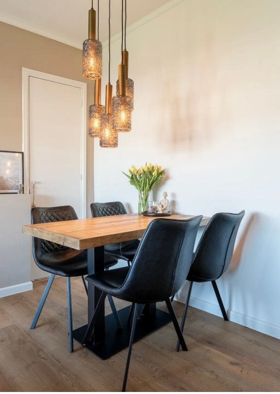 Eettafel restaurant model, Ophalen, Zo goed als nieuw, Rechthoekig, 100 tot 150 cm