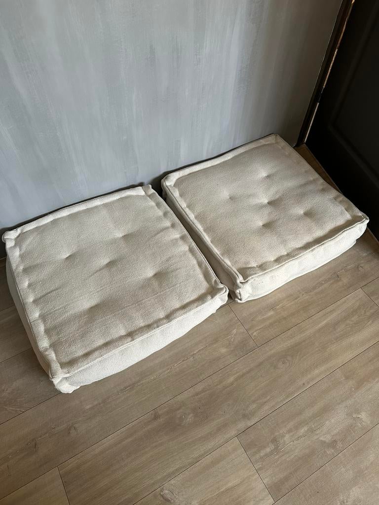 XL kussens / zitkussens Xenos beige / crème, Huis en Inrichting, Woonaccessoires | Kussens, Ophalen, Nieuw