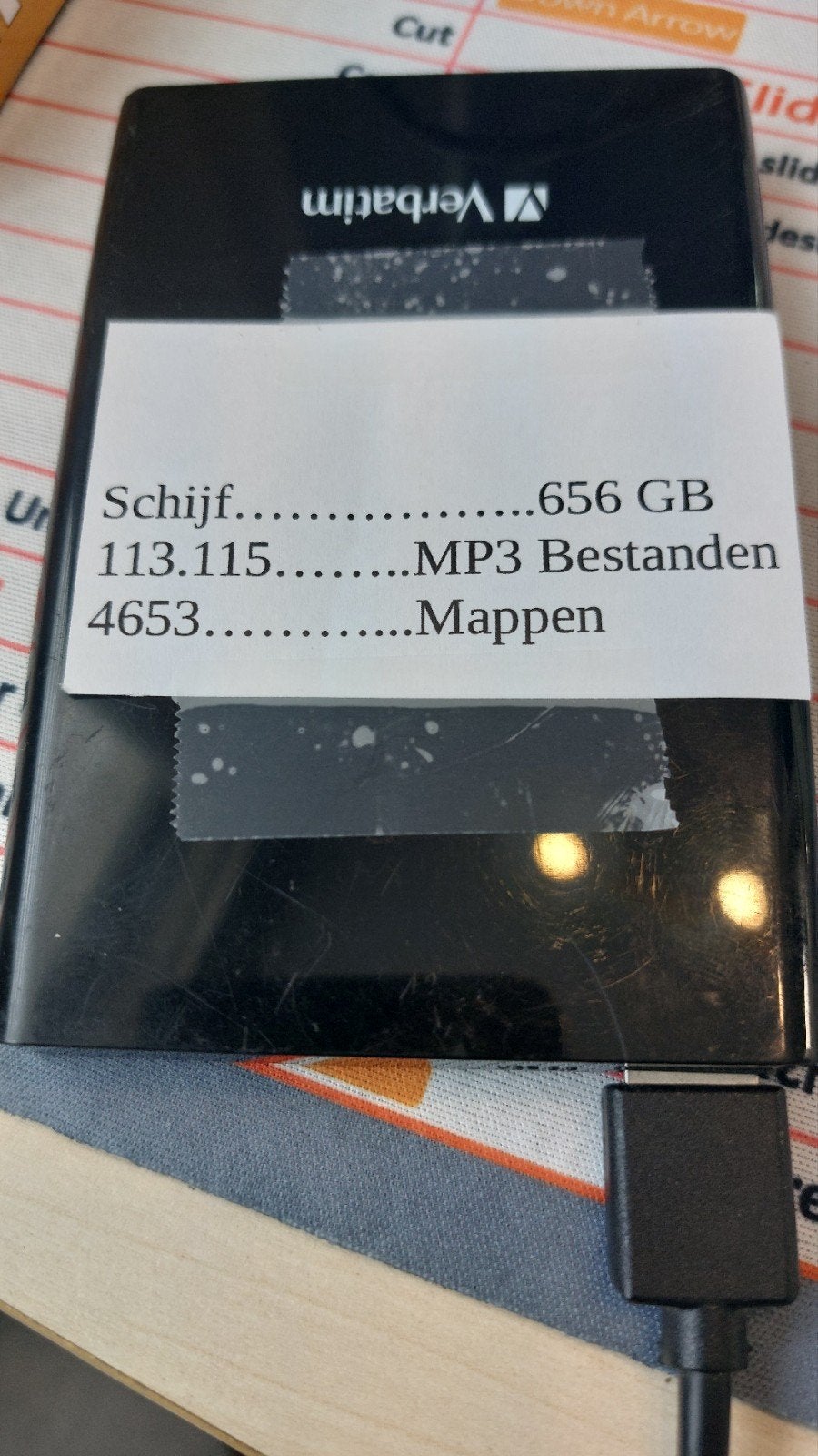 Externe harde schijf Verbatim, Ophalen of Verzenden