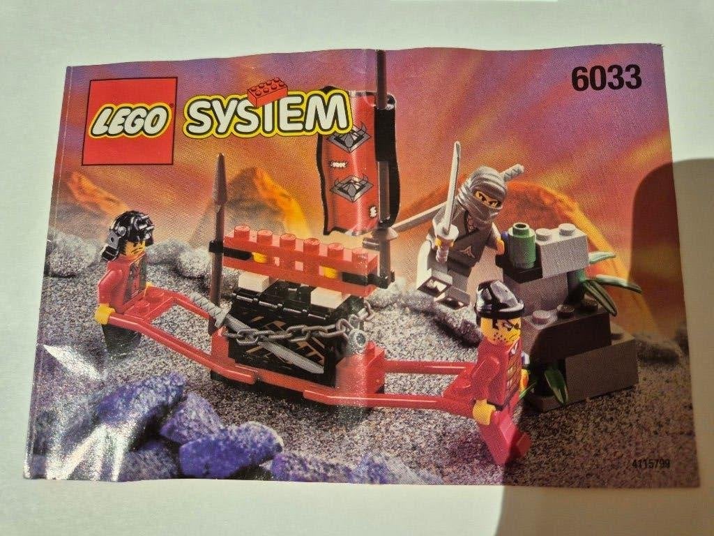 Lego 6033 SystemTreasure Transport, Kinderen en Baby's, Speelgoed | Duplo en Lego, Lego, Ophalen of Verzenden, Zo goed als nieuw