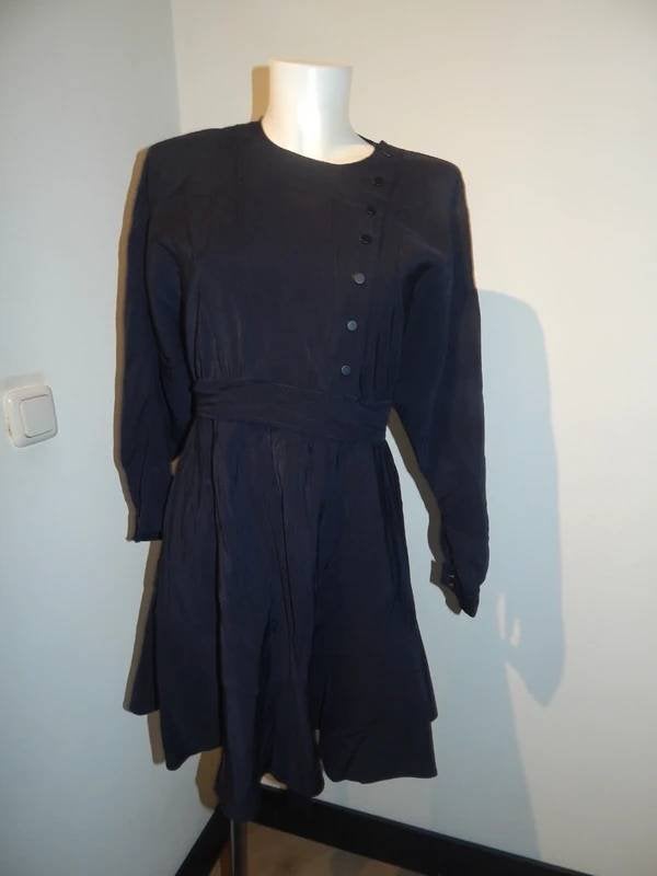 BA&SH beeldig jurkje gladde stof drukkers strik 3/40