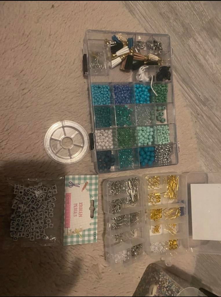 Armbanden set, Ophalen of Verzenden, Gebruikt, Kraal